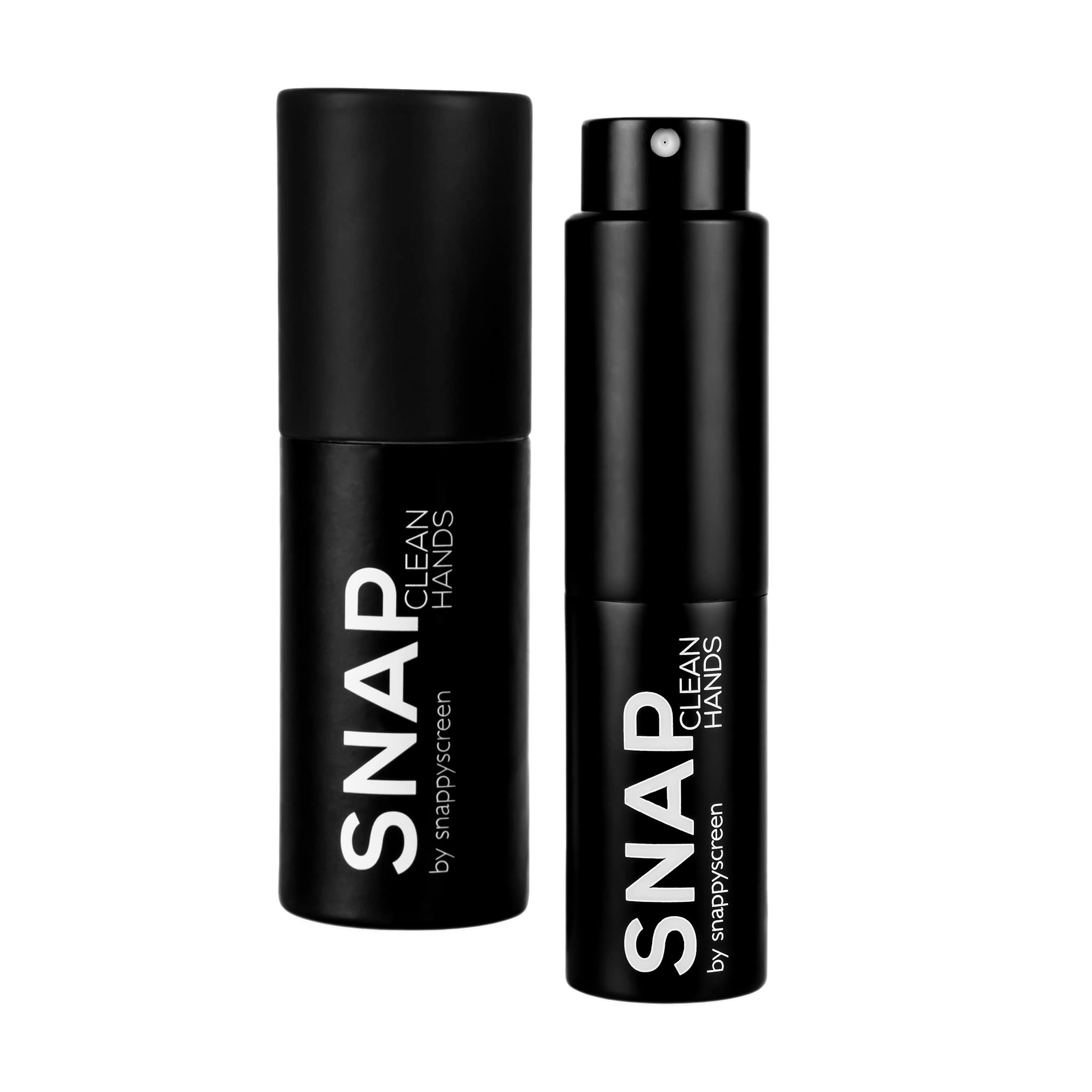 SNAP Wellness Travel Size Hand Sanitizer Spray - 15mL Portable Refillable Liquid Sanitizer in Eucalyptus Mint Scent | Perfect for Car, Purse, Backpack & On-the-Go Hygiene | Alcohol-Based Sanitizing Spray for Hands & Surfaces
