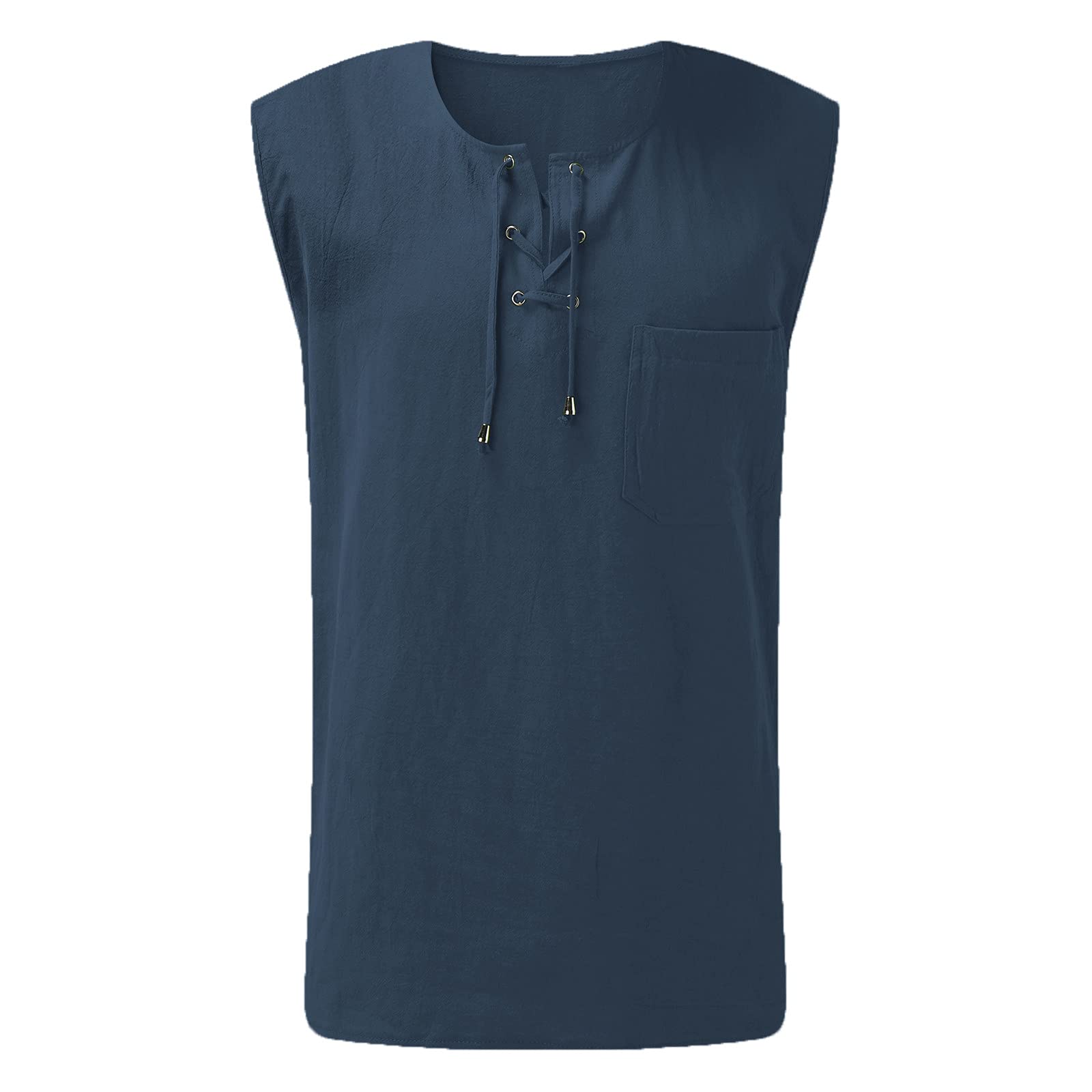 Men's Plain T-Shirts & Tank Tops - Summer Casual Fashion Slim Fit Sleeveless Streetwear - Perfect for Gym, Beach, and Everyday Wear