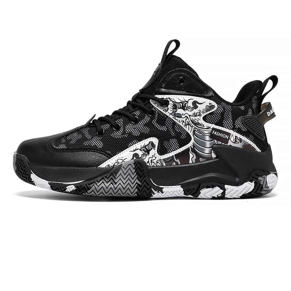 **Men's Running Shoes - Lightweight Sports Sneakers for Outdoor Training & Basketball - Perfect for Gym, Jogging & Casual Wear**