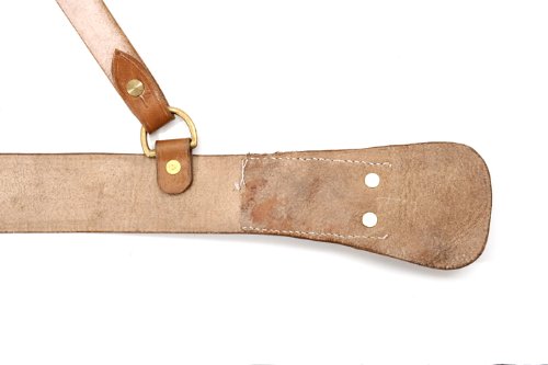 Vintage Soviet Officer Belt Set - Leather Chest Strap & Tokarev TT-33 Holster with Cleaning Rod for Military Reenactment & Historical Collection