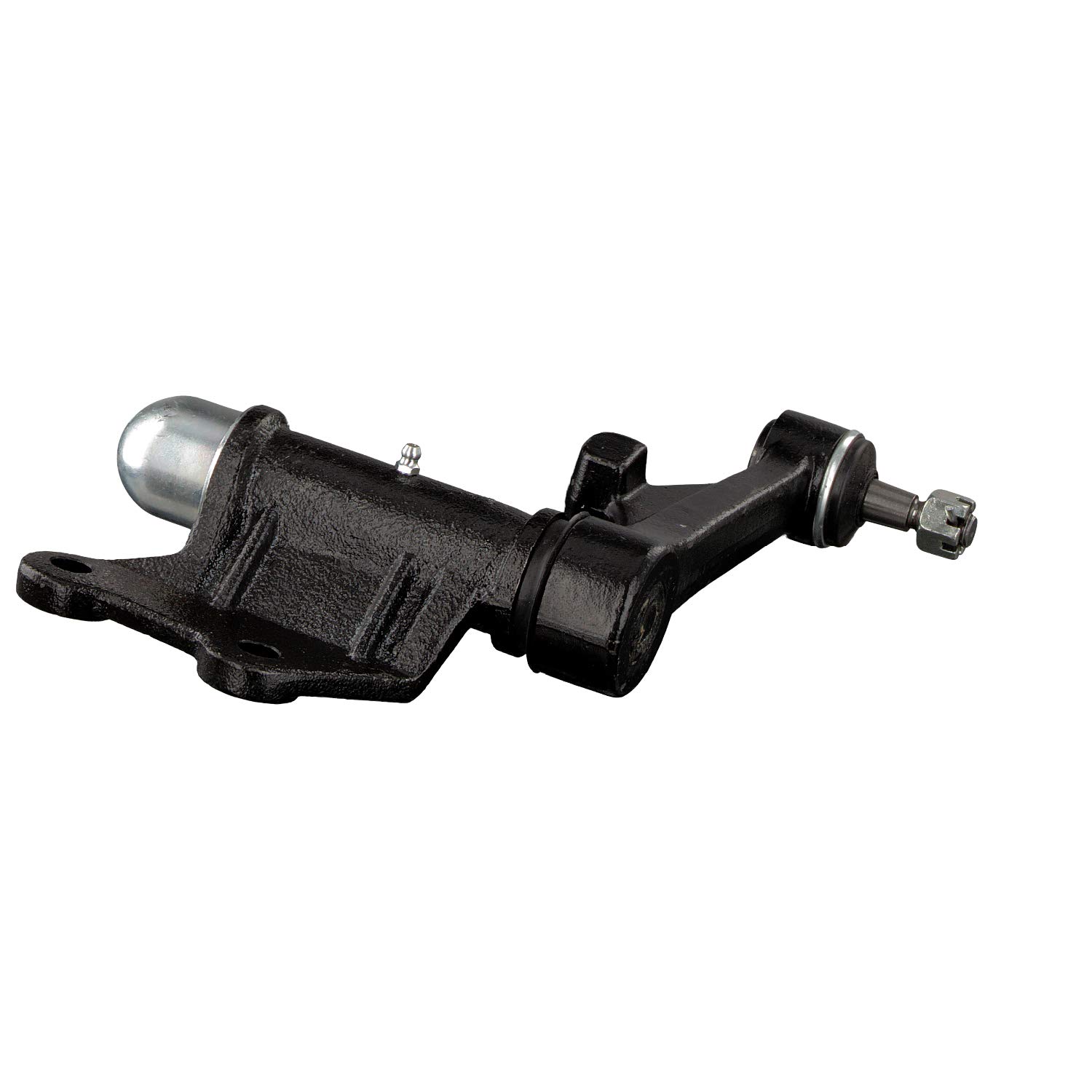 Febi Bilstein 43196 Idler Arm with Castle Nut, Cotter Pin & Grease Nipple - Heavy Duty Steering Component (Pack of 1) for Trucks, SUVs & Off-Road Vehicles