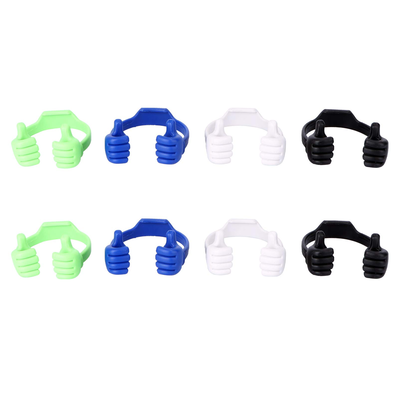 IFUNDOM 8-Pack Universal Phone Stand for Desk - Mixed Colors | Perfect for Work & Video Calls