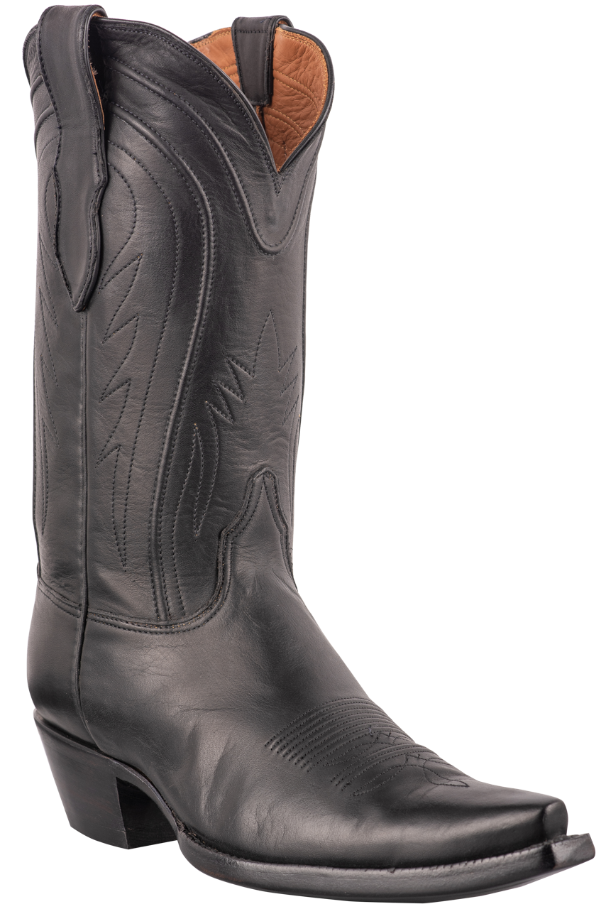 Exclusive Black Jack Ranch Hand Cowboy Boots - Premium Leather Western Boots for Men | Perfect for Rodeo, Country Dancing & Outdoor Adventures