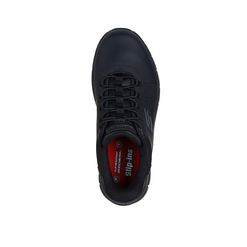 SLIP INS: NAMPA 108218/BLK - Comfortable Slip-On Shoes for Men & Women - Perfect for Casual Wear, Work, and Outdoor Activities