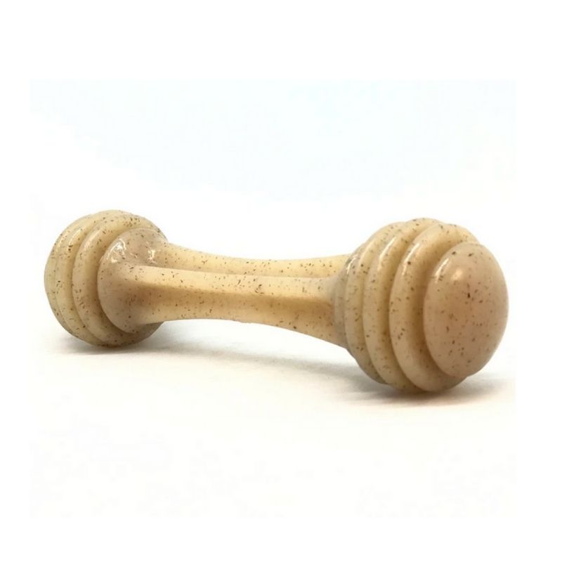 Sodapup Honeybone Chew Bone for Dogs - Durable Natural Dog Chew Toy for Aggressive Chewers - Perfect for Teething Puppies & Dental Health - Indoor & Outdoor Use