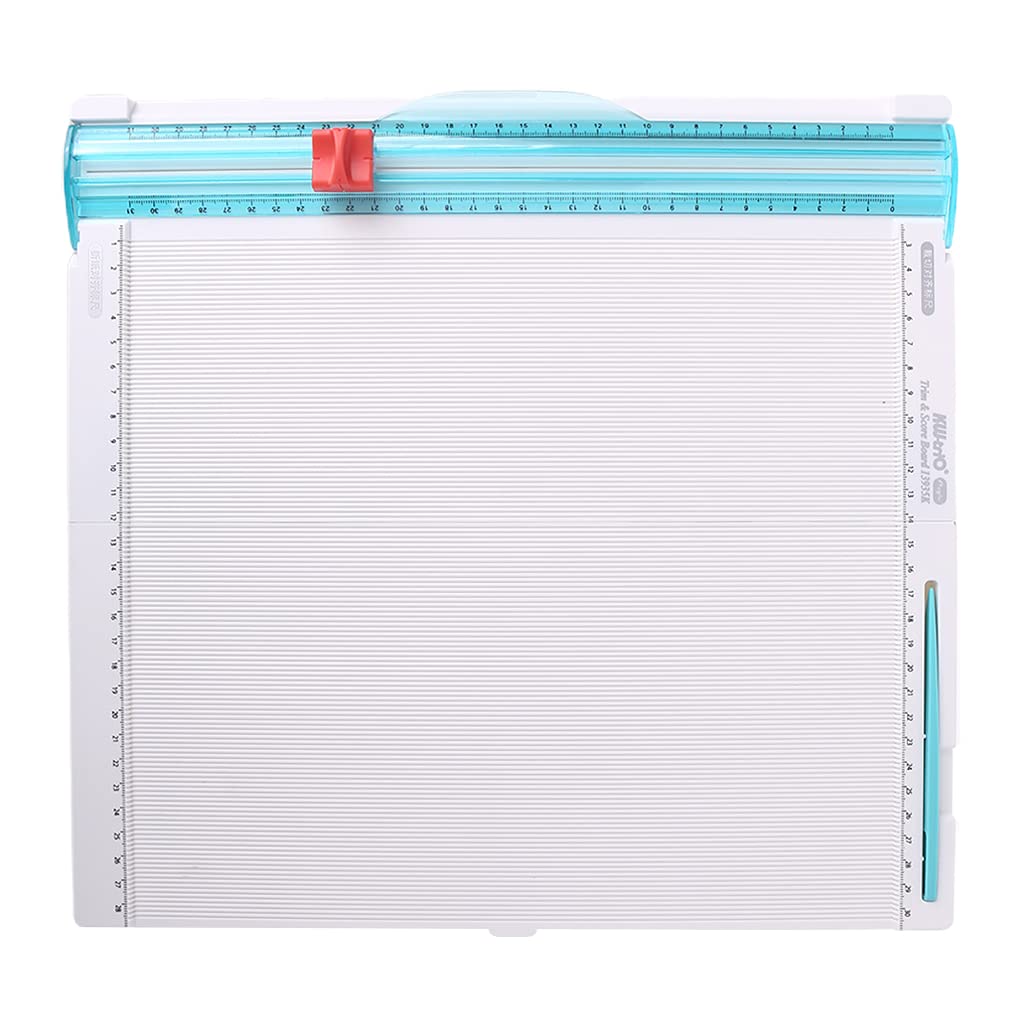 Professional Paper Trimmer & Scoring Board - Precision Craft Paper Cutter with Blades for DIY Scrapbooking, Photo Albums & Card Making | Perfect for Home Crafting, Office Use & School Projects