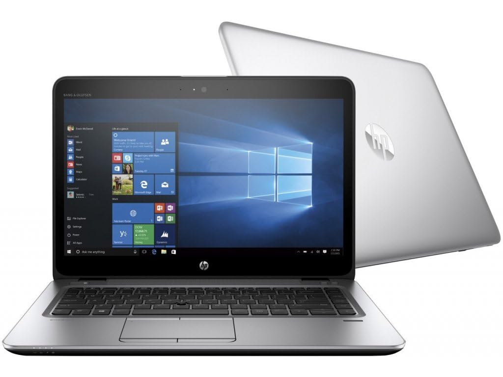 Renewed HP EliteBook 745 G3 14-inch Laptop - AMD A10-8700B 1.8GHz, 8GB RAM, 256GB SSD, Windows 10 Pro | Business & Office Work, Remote Work, Student Computing