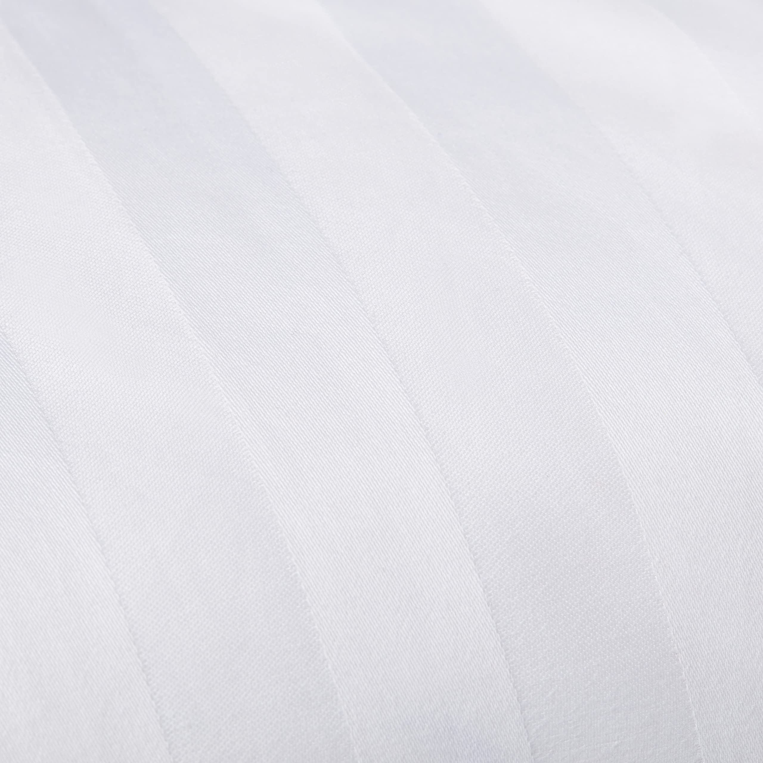 Premium 500 Thread Count Siberian White Goose Down All-Season King Size Comforter - Luxury Hotel Collection for Bedroom, Guest Room & Vacation Homes
