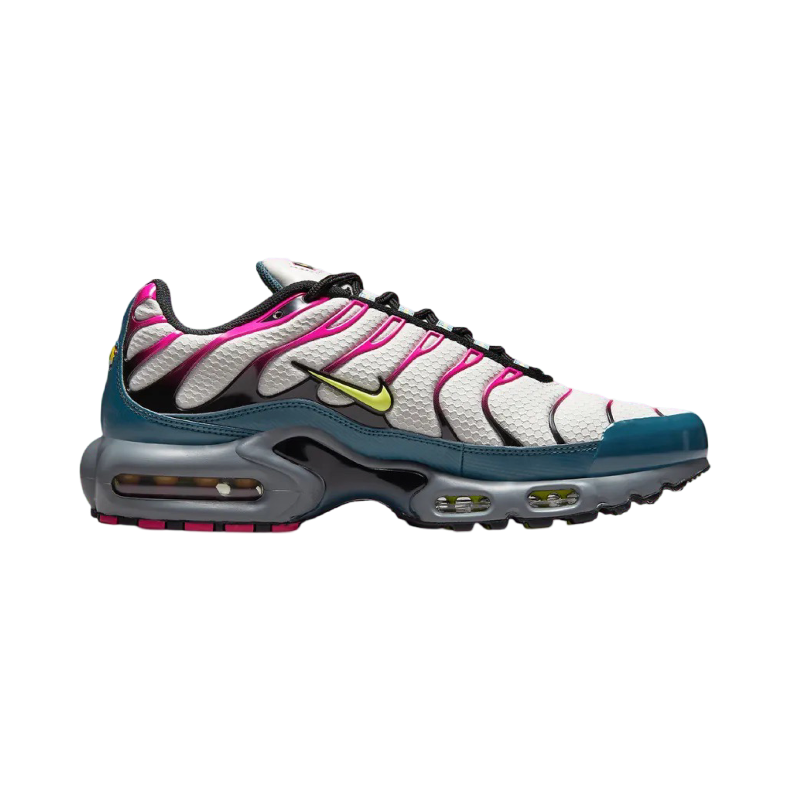 Nike Air Max Plus Lava Light Bone Ash Green Pink Prime Running Shoes for Men - Comfortable Athletic Sneakers for Jogging, Gym Workouts & Casual Wear