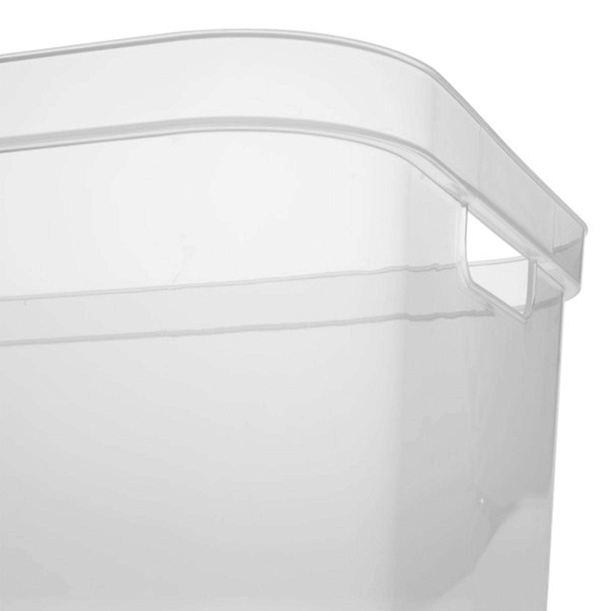 Sterilite 8.25x12.25x15 Inch Clear Plastic Storage Bins with Comfort Handles - 24 Pack for Home Organization, Office Supplies & Closet Storage - Durable Stackable Containers for Toys, Clothes & Household Items