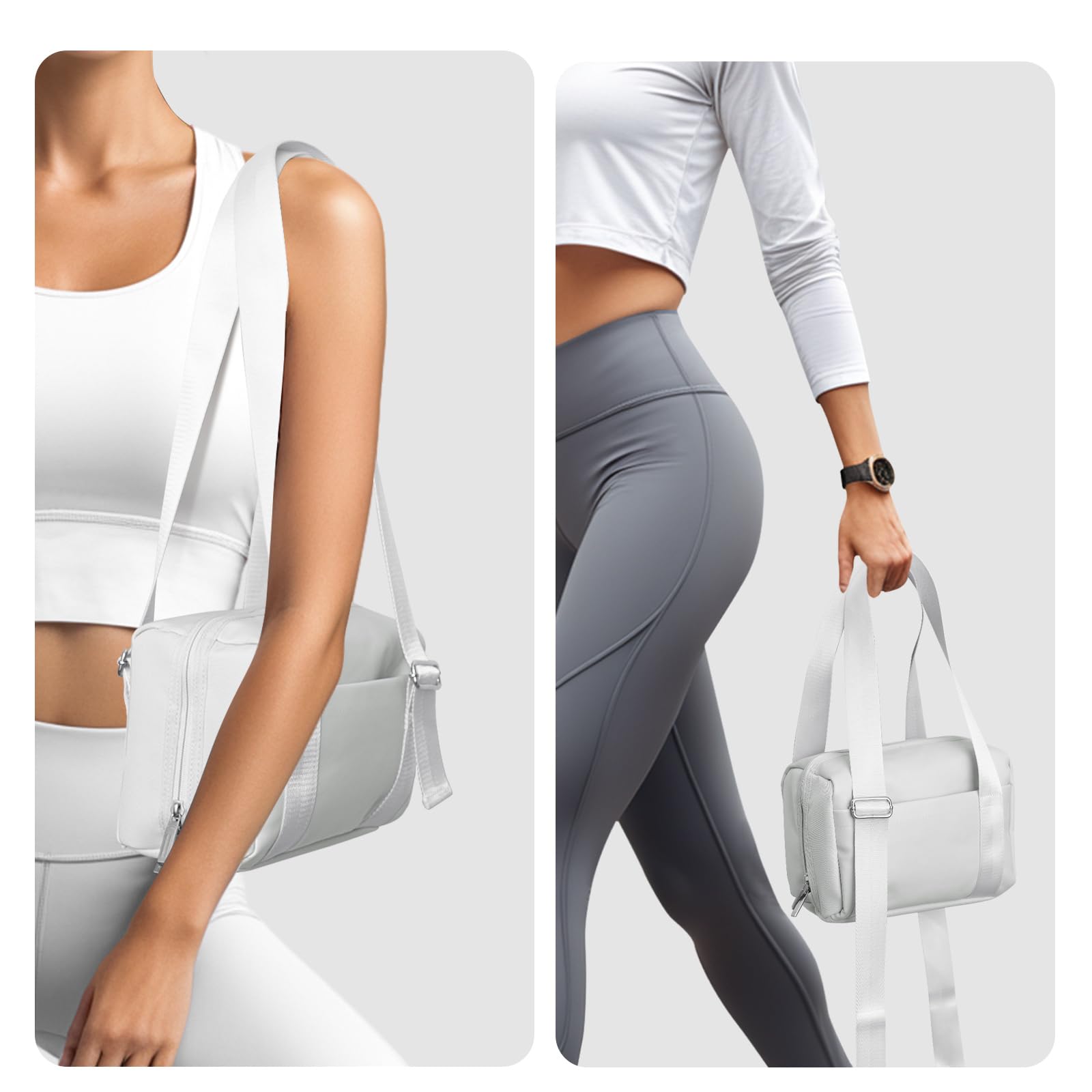 Mini Gym Bag for Women - Small Waterproof Sports Duffel Bag for Yoga, Workout & Dance | Lightweight Travel & Fitness Tote for Gym, Beach & Sports Activities