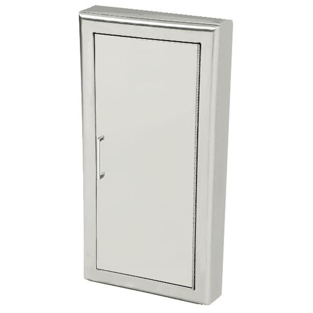 JL Industries 1037S21FX2 Fire Extinguisher Cabinet - Solid Door with Pull Handle, Fire Rated for Safety - Perfect for Offices, Schools, and Commercial Buildings