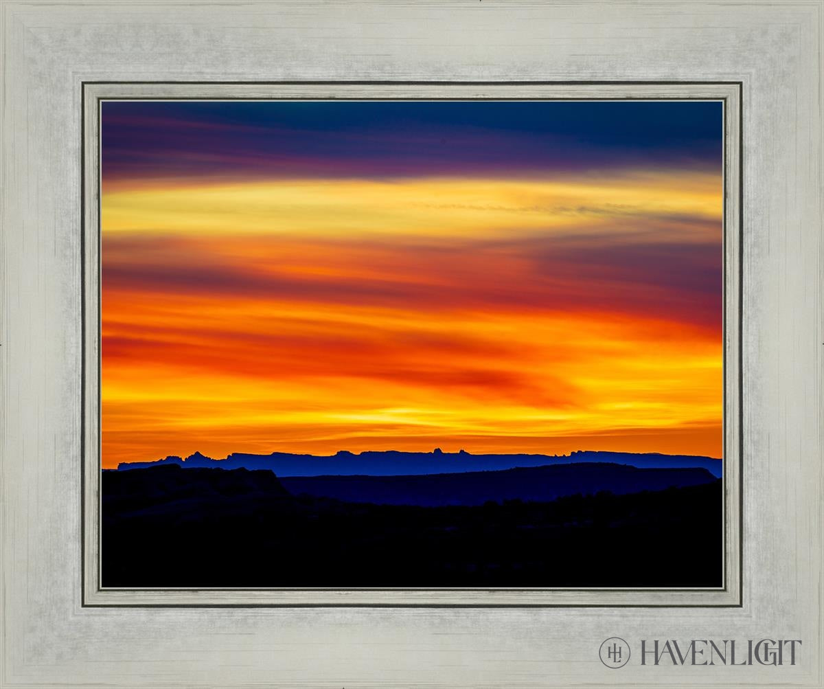 Stunning Desert Sunset at Arches National Park Utah - Perfect Wall Art for Home & Office Decor | Nature Photography Print for Living Room, Bedroom, or Gift