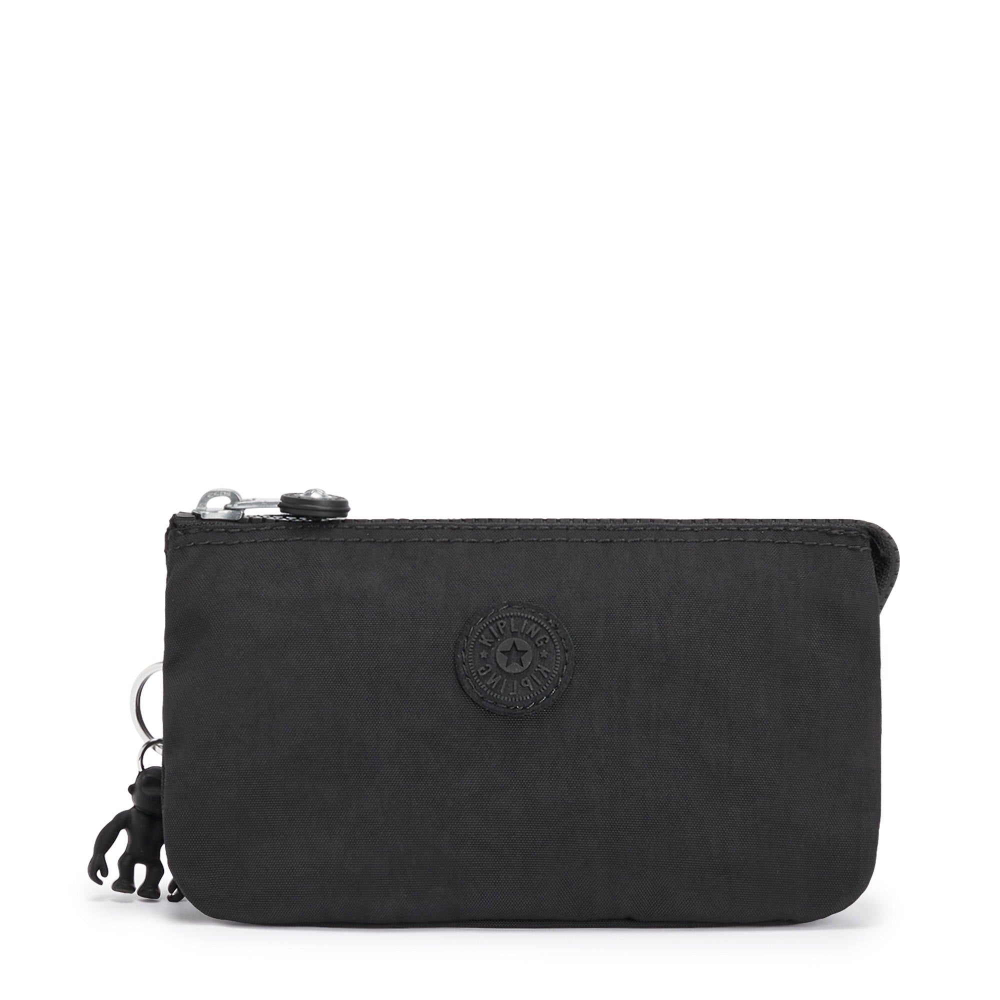 Kipling Creativity Large Pouch - Stylish Black Crossbody Bag for Women | Perfect for Travel, Work & Everyday Use