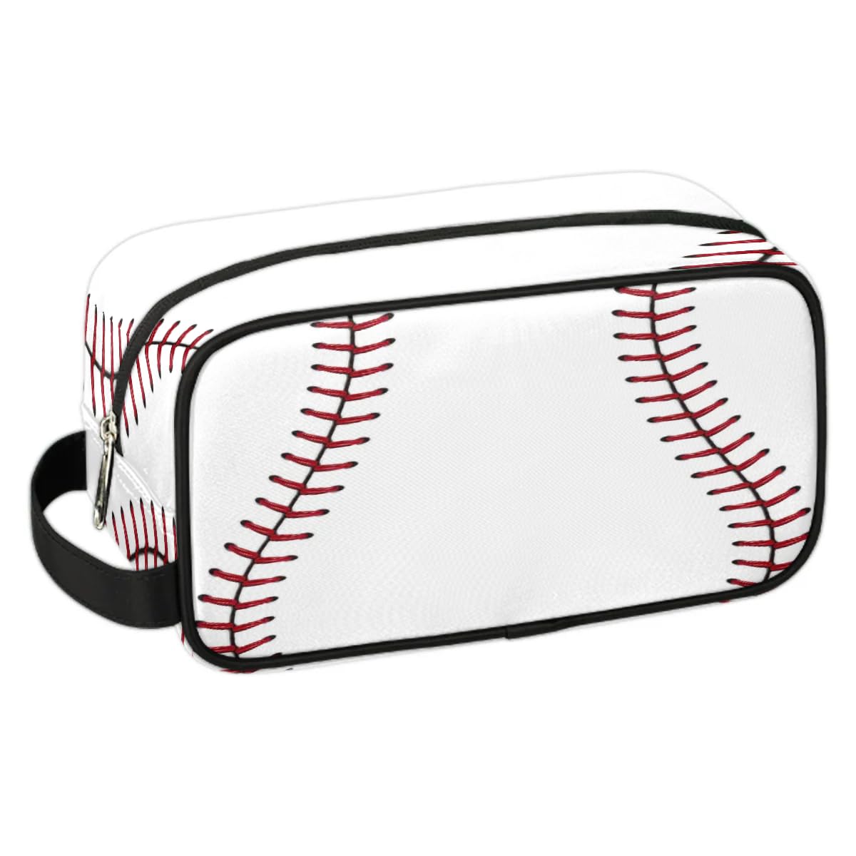 Waterproof Hanging Toiletry Bag for Men & Boys - Baseball Design Travel Cosmetic Organizer, TSA Approved Dopp Kit for Shaving & Makeup | Perfect for Gym, Camping, Business Trips & Bathroom Storage