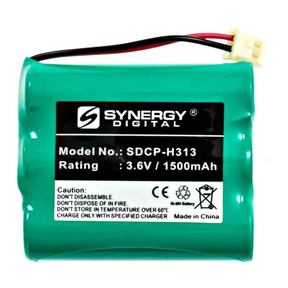 Panasonic FF-908 Cordless Phone Battery Combo Pack - 3 x SDCP-H313 Replacement Batteries for Home & Office Use