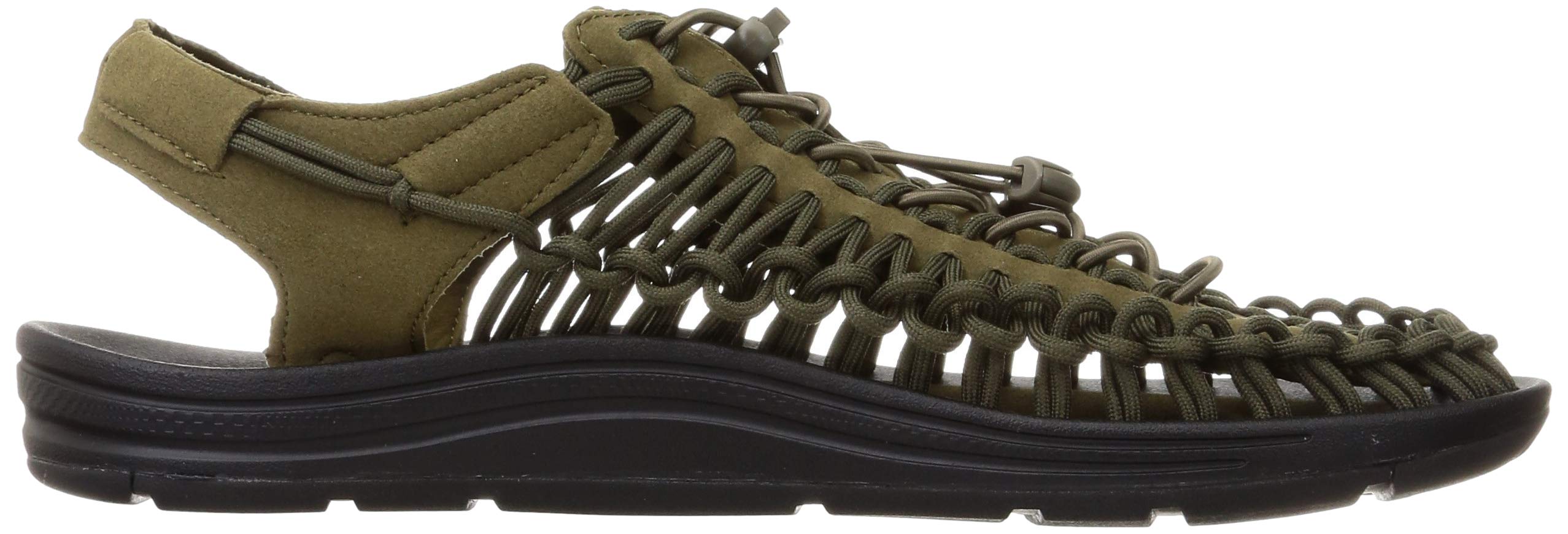KEEN Men's Uneek Classic Two Cord Sandals - Breathable Outdoor Adventure Sandals for Hiking, Travel & Water Activities | Lightweight & Durable Walking Shoes