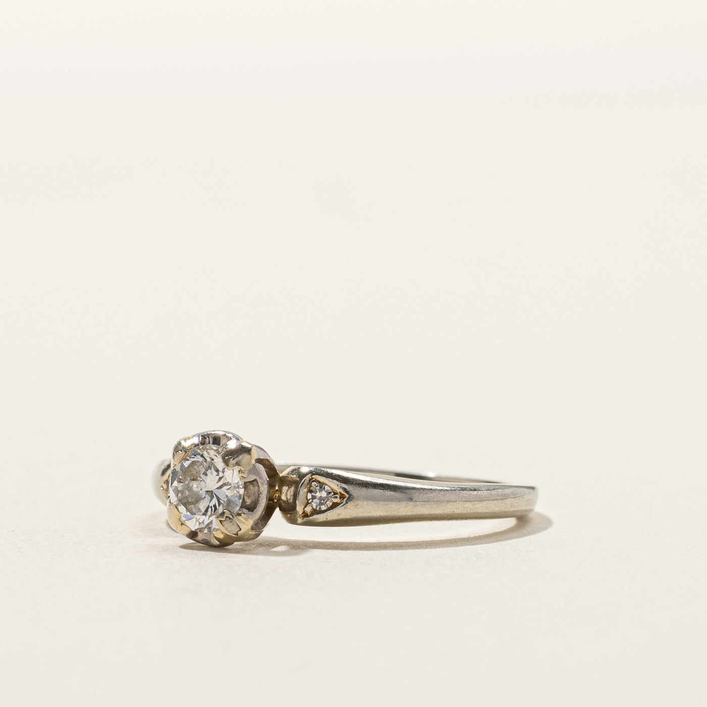 0.29ctw Three Stone Diamond Ring - Size 5 | Elegant Engagement & Wedding Band for Women | Perfect for Proposals, Anniversaries & Special Occasions