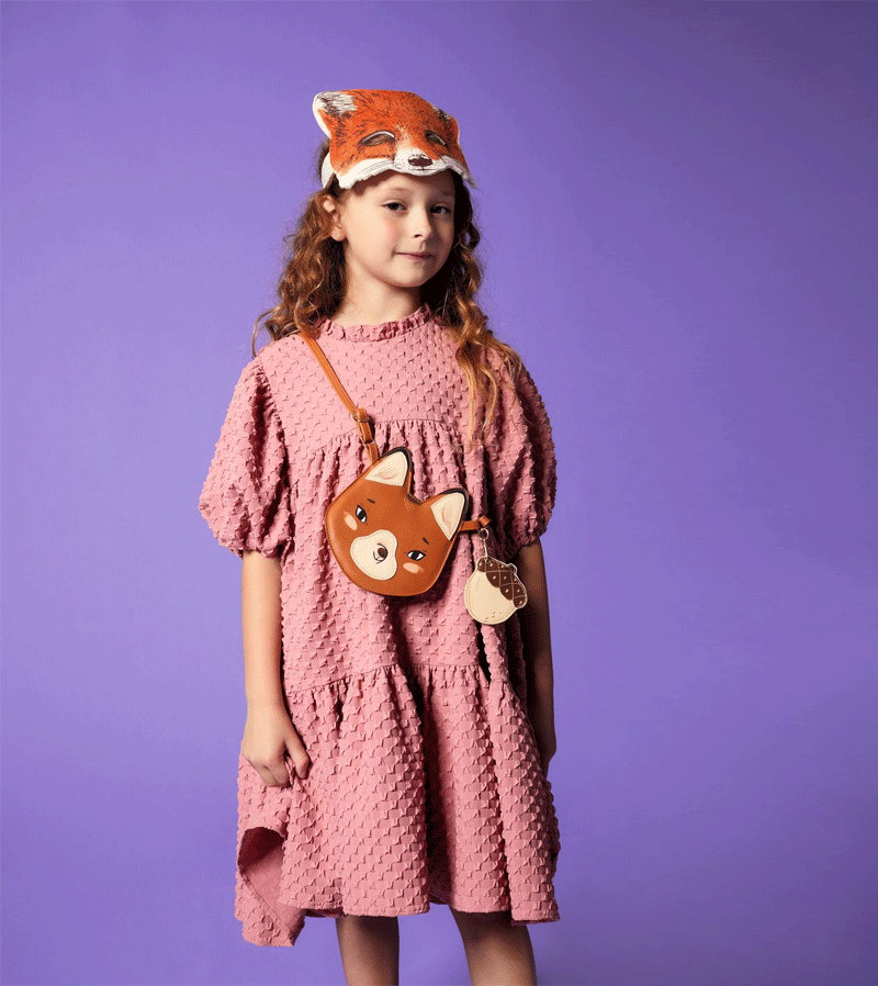 Stylish Fox Animal Backpack for Kids - Cute & Durable Djeco Fox Bag for School, Travel & Play | Perfect for Preschool, Daycare & Outdoor Adventures