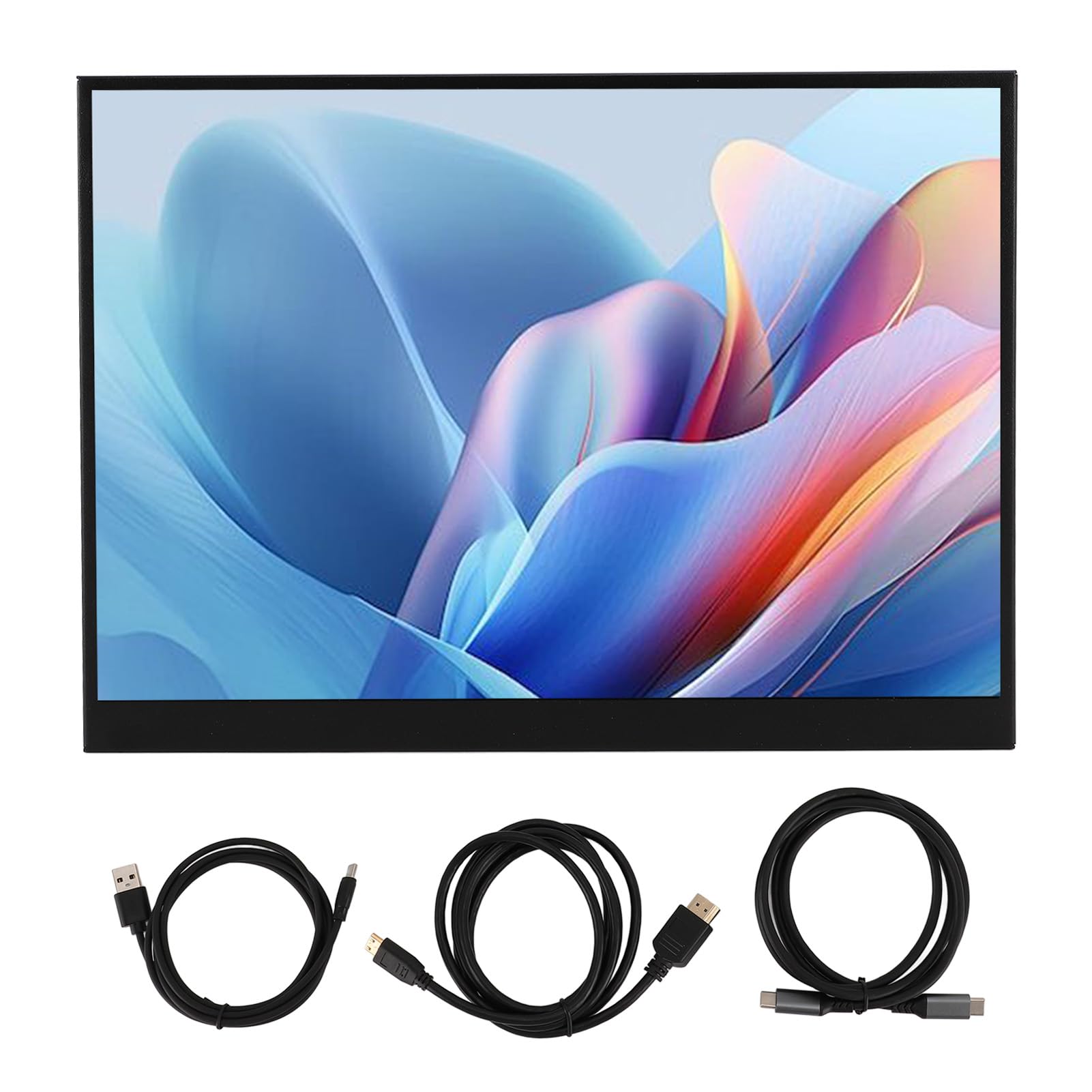 11inch Portable Monitor 2160x1440 - Ultra Slim Travel Monitor with Dual Speakers, HDMI & USB-C Connectivity, IPS Screen for Laptop/Phone/Tablet - Perfect for Remote Work, Gaming & Business Travel