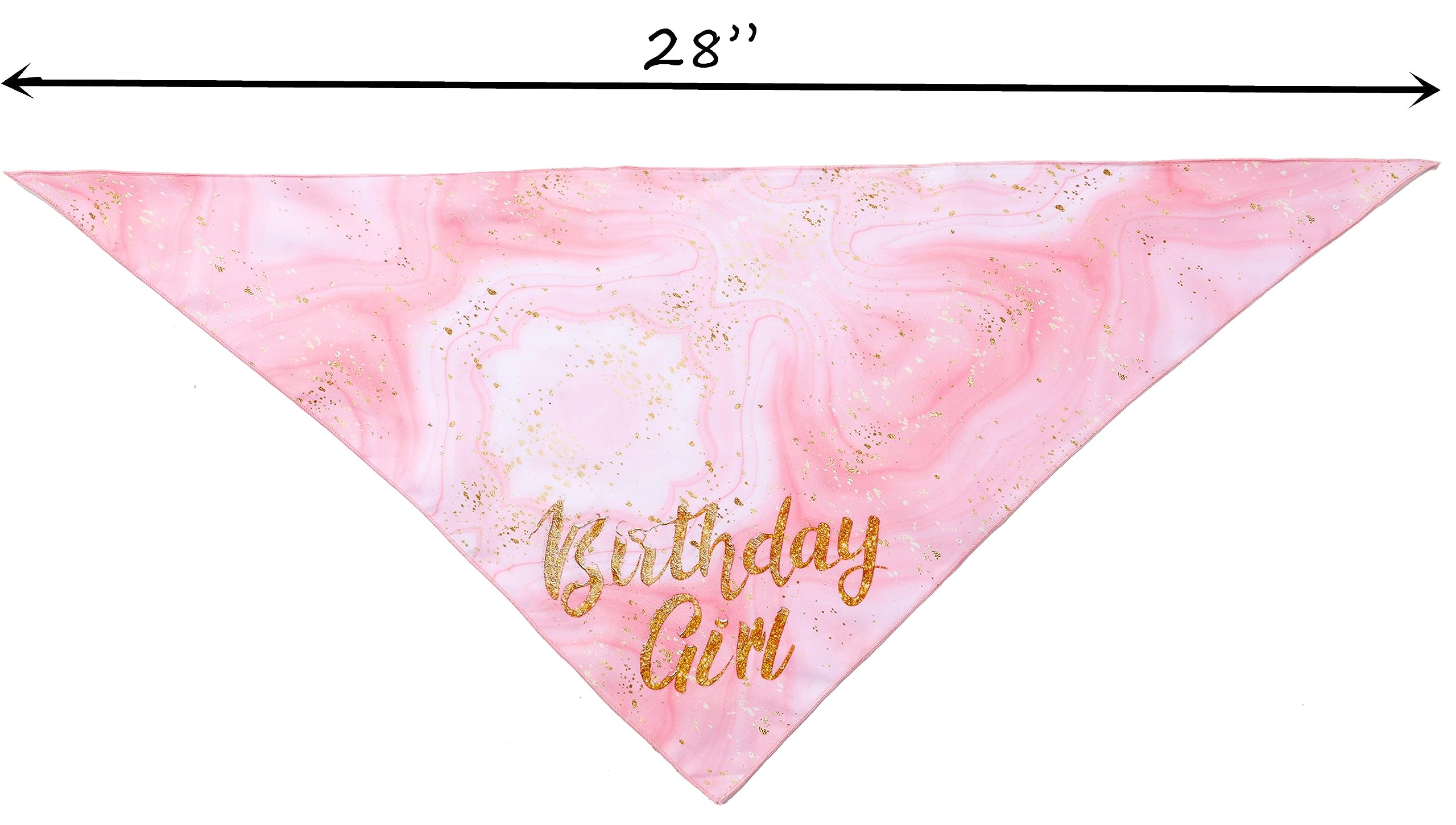Dog Birthday Bandana for Small & Medium Dogs - Cute Pet Party Accessory - Perfect for Birthday Celebrations & Special Occasions