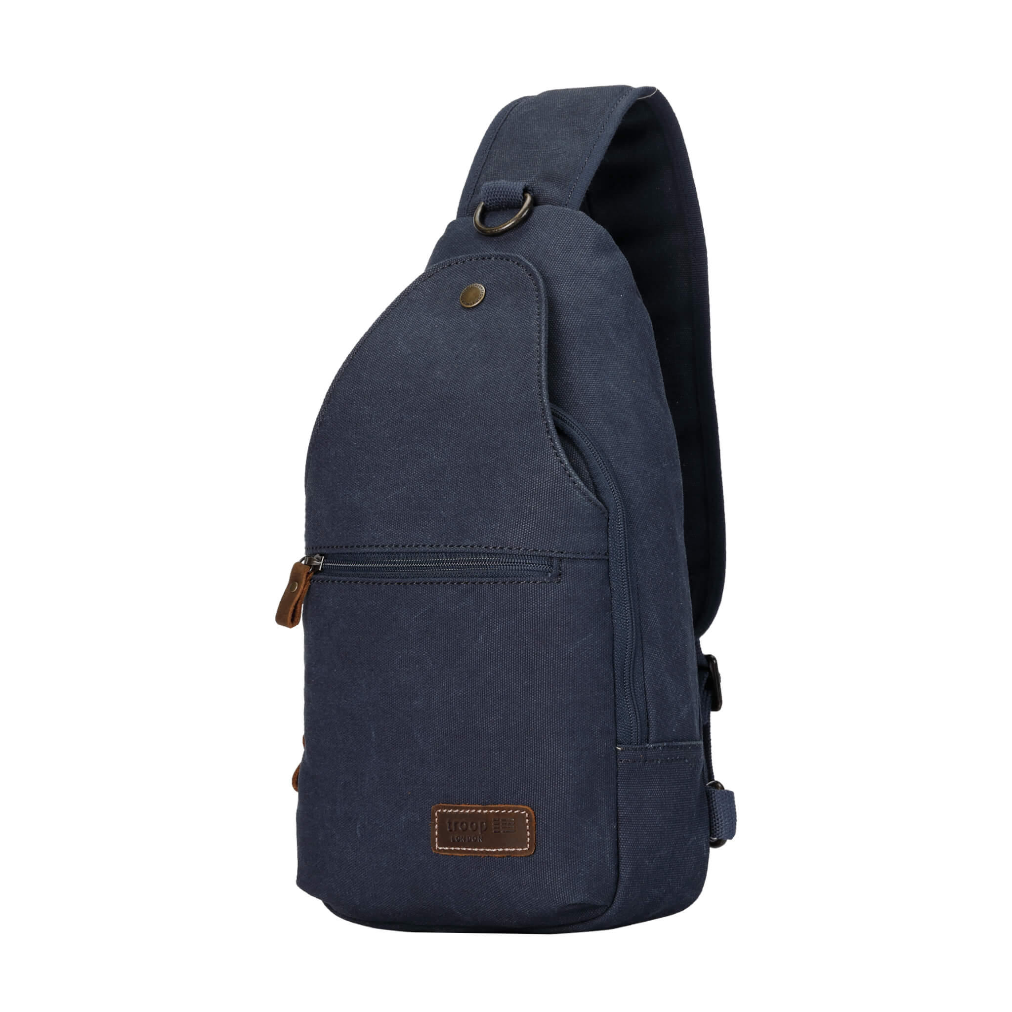 TRP0551 Troop London Classic Sling Bag - Stylish One Strap Backpack for Men & Women - Perfect for Travel, Work & Everyday Use
