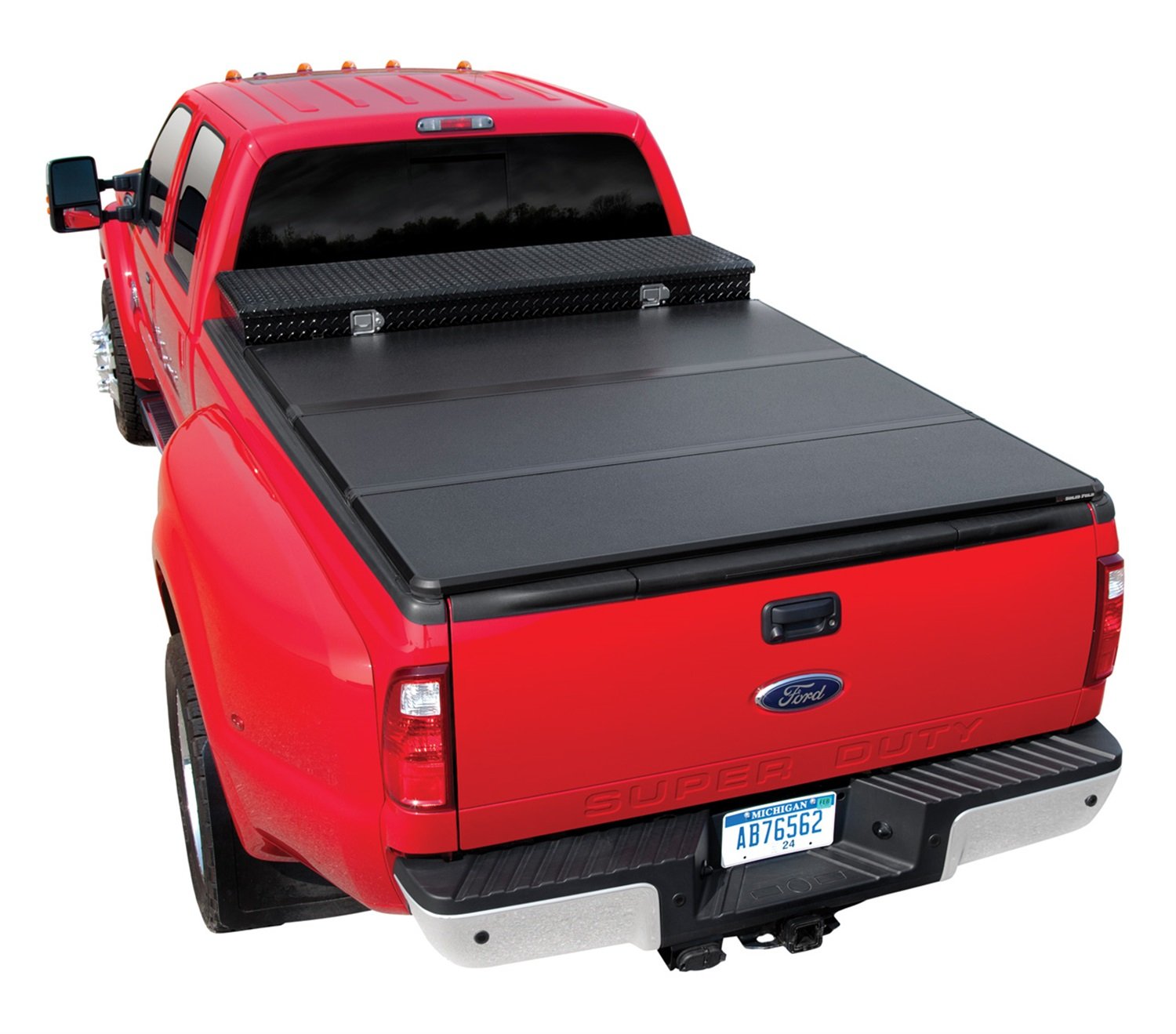 Extang 57655 Solid Fold Truck Tool Box - Heavy Duty Aluminum Storage for Pickup Trucks | Secure & Weatherproof | Perfect for Contractors, Farmers & Outdoor Enthusiasts