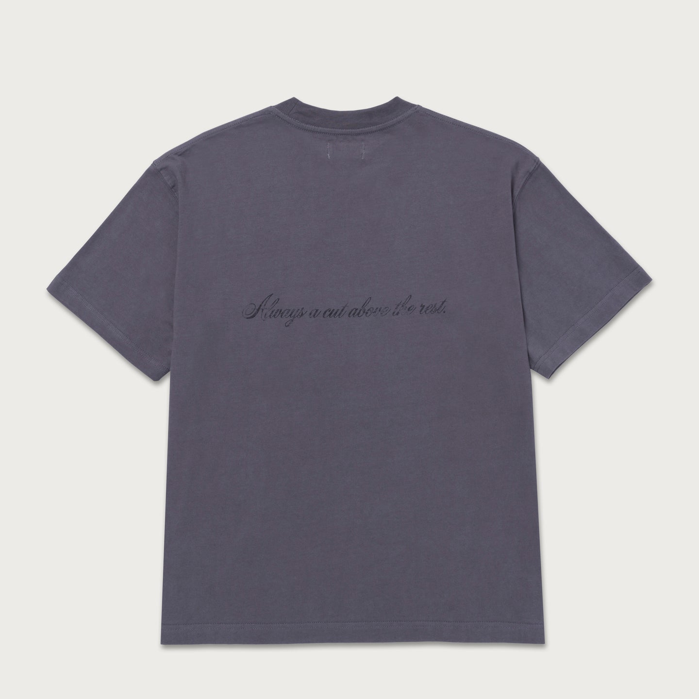 Honor The Gift Barbershop T-Shirt - Grey Cotton Tee for Men - Perfect for Barber Shops, Salons & Casual Wear