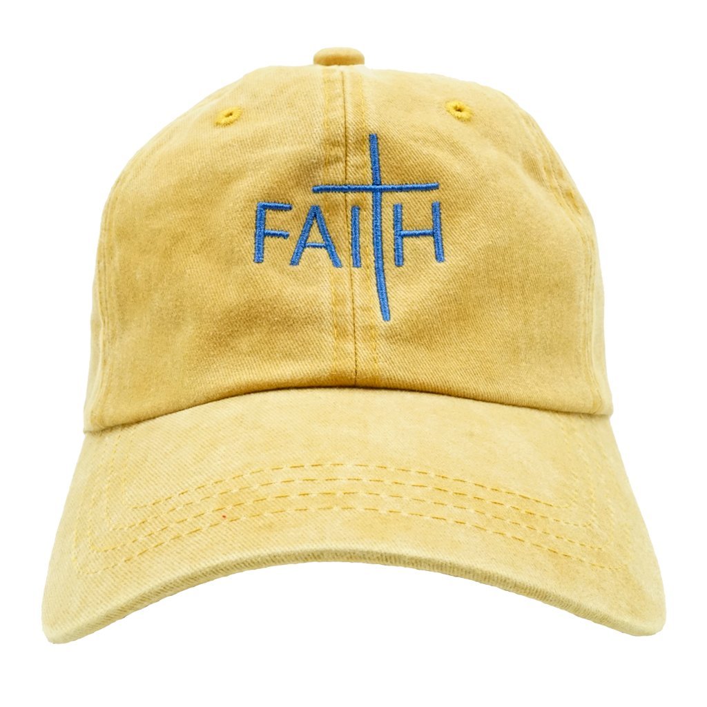 Nissi Faith Dad Hat - Gold for Outdoor & Casual Wear