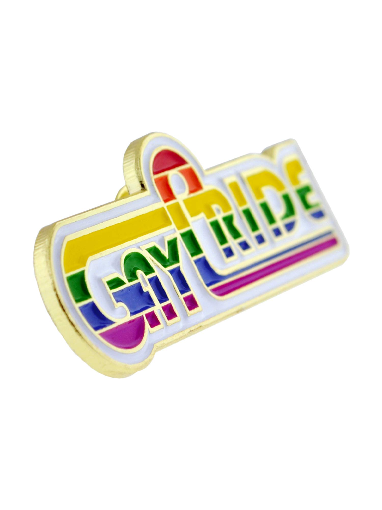 LGBTQ+ Pride Enamel Lapel Pin - Rainbow Flag Brooch for Gay Pride Month, Events & Ally Support - Perfect for Jackets, Bags & Accessories