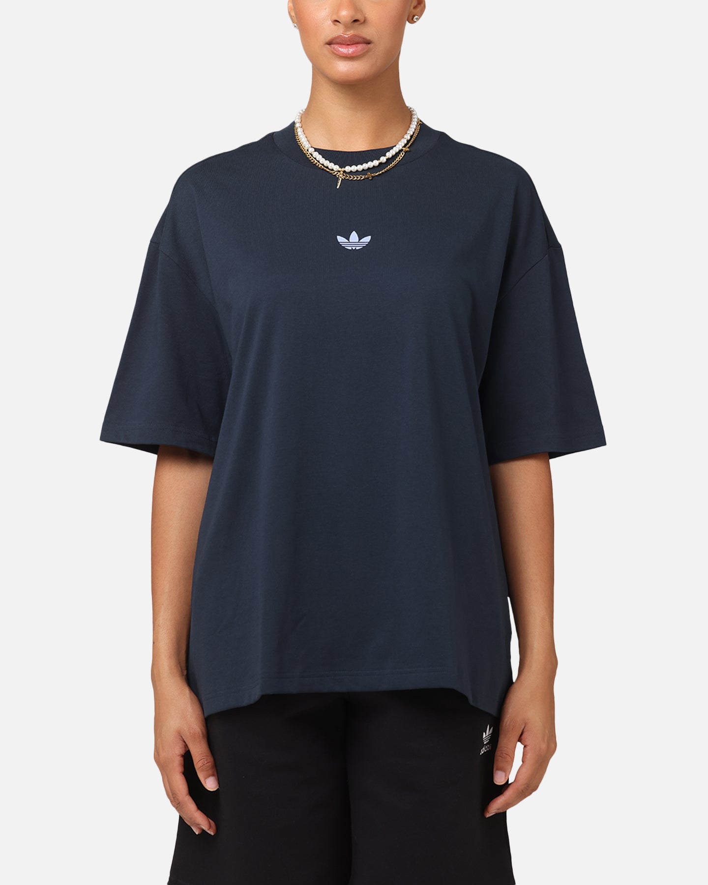 Adidas Graphic T-Shirt for Men - Aurora Ink/Blue Spark Design - Casual Wear & Street Style Outfit