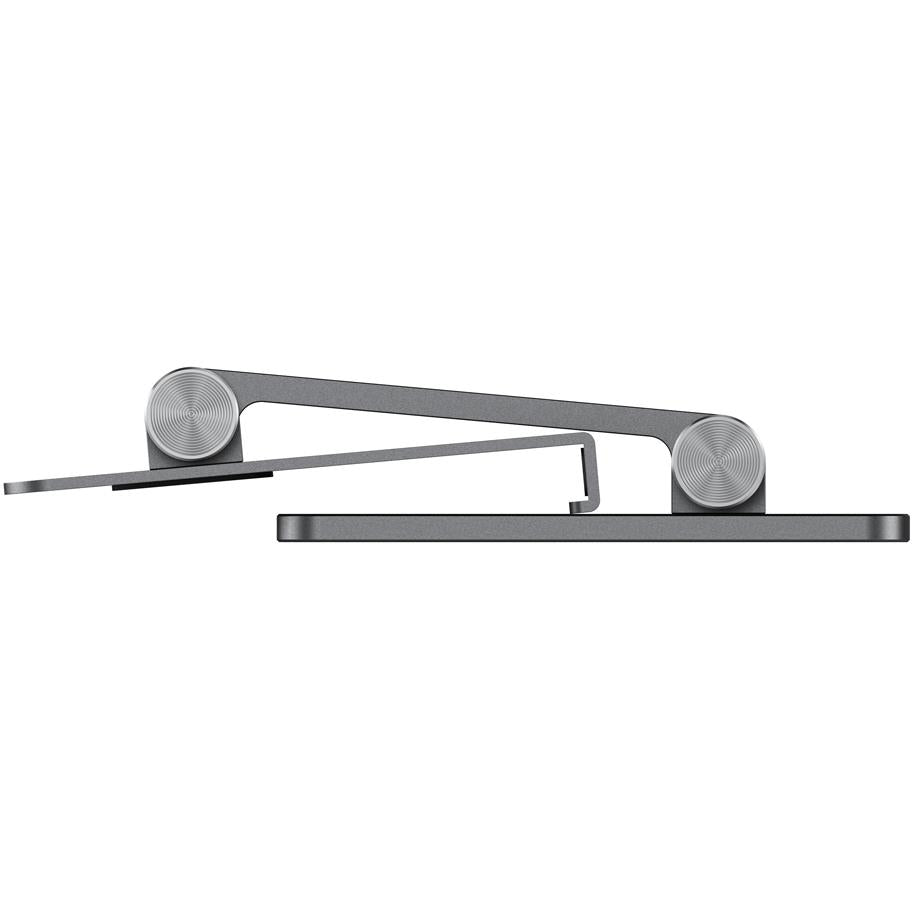 ALOGIC Edge Tablet & iPad Stand Holder - Adjustable & Sturdy Space Grey Aluminum Stand for Reading, Watching, and Working - Perfect for Home, Office & Travel Use