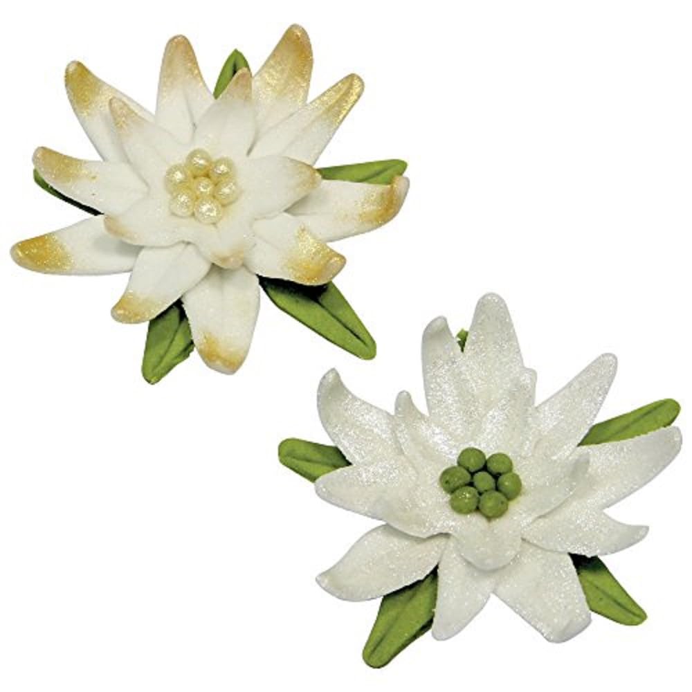 PME Set of 3 Stainless Steel Rose Calyx Cutters - Perfect for Cake Decorating, Floral Arrangements & Wedding Desserts