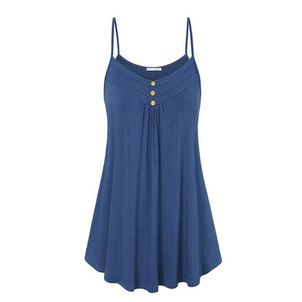 COOKI Women's Summer Sleeveless Casual Swing T-Shirt Dress - Loose Fit Comfortable Cotton Dress for Beach, Vacation & Everyday Wear