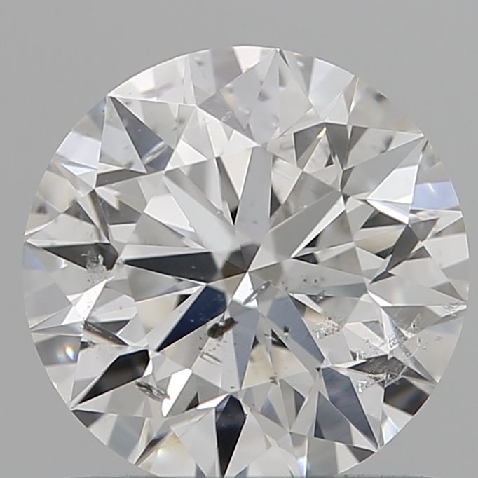 1.01 Carat F Color SI2 Clarity Round Cut Diamond for Engagement Rings & Fine Jewelry