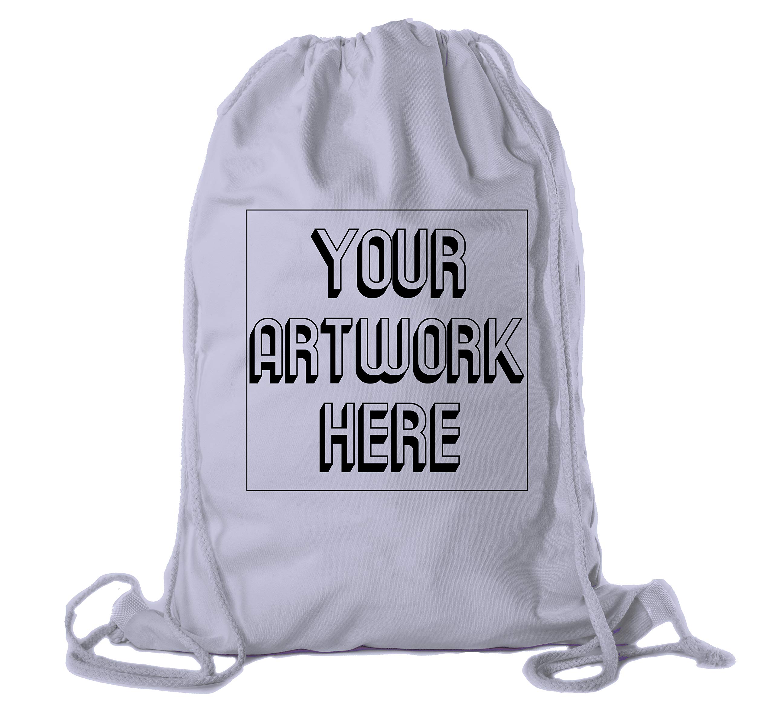 Custom Hockey Team Bags - Personalized Sports Hockey Drawstring Backpack for Players & Fans - Perfect for Games, Practice & Team Events
