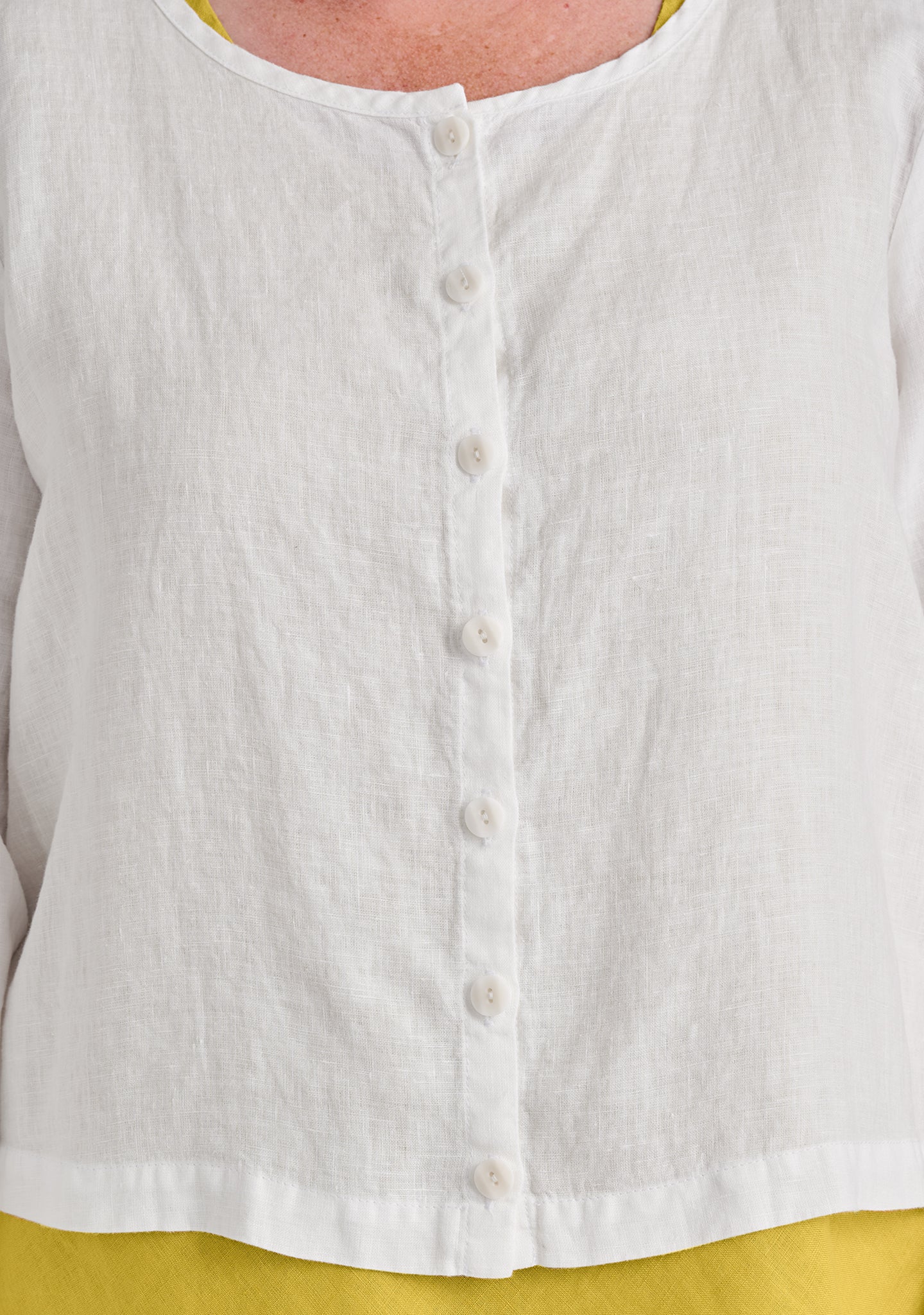 Stylish Long Sleeve Linen Cardigan Blouse for Women - Perfect for Spring Outfits & Office Wear