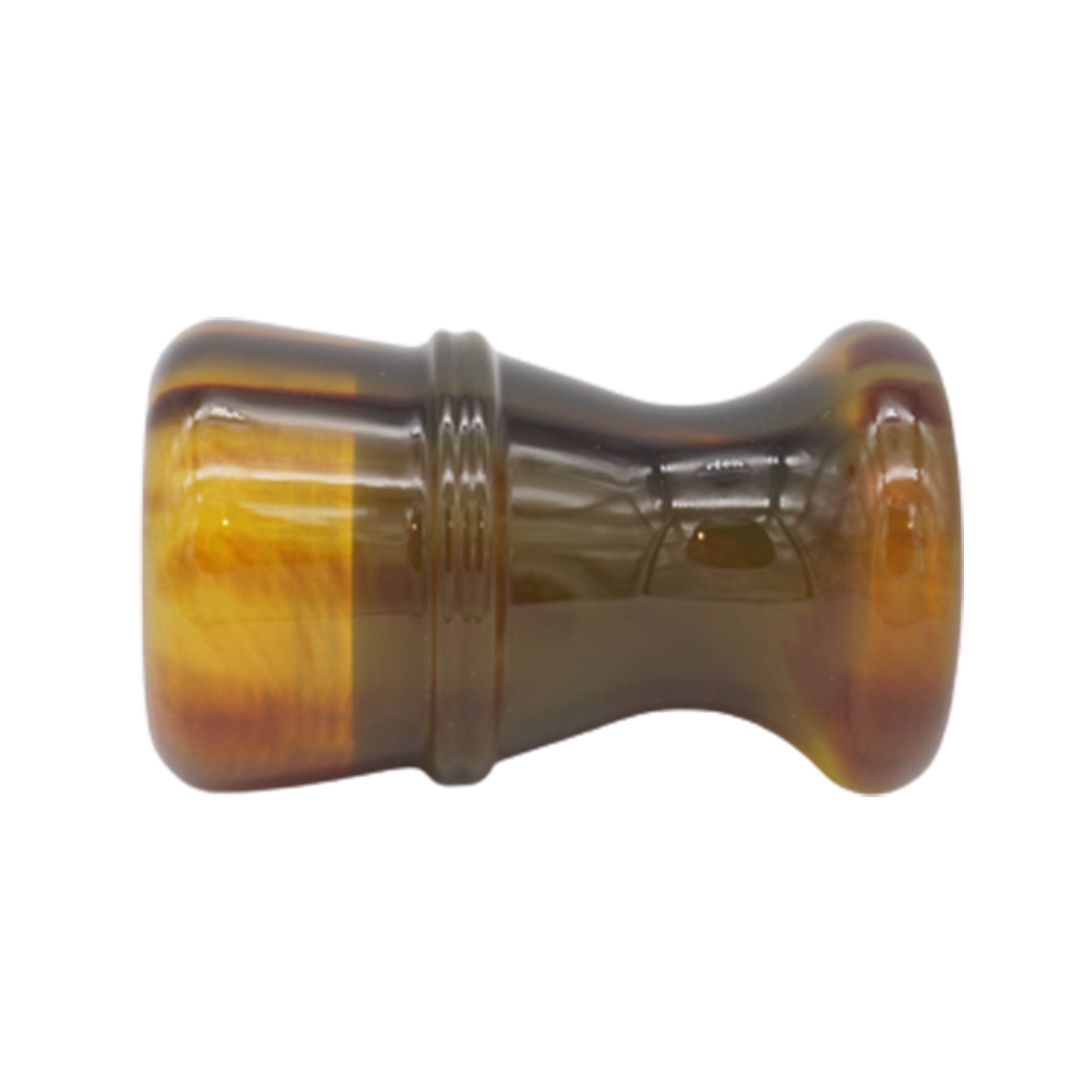 Premium Tortoise Handcrafted Shaving Brush Handle - Fits 24mm & 26mm Knots - Perfect for Wet Shaving & Grooming Gifts for Men