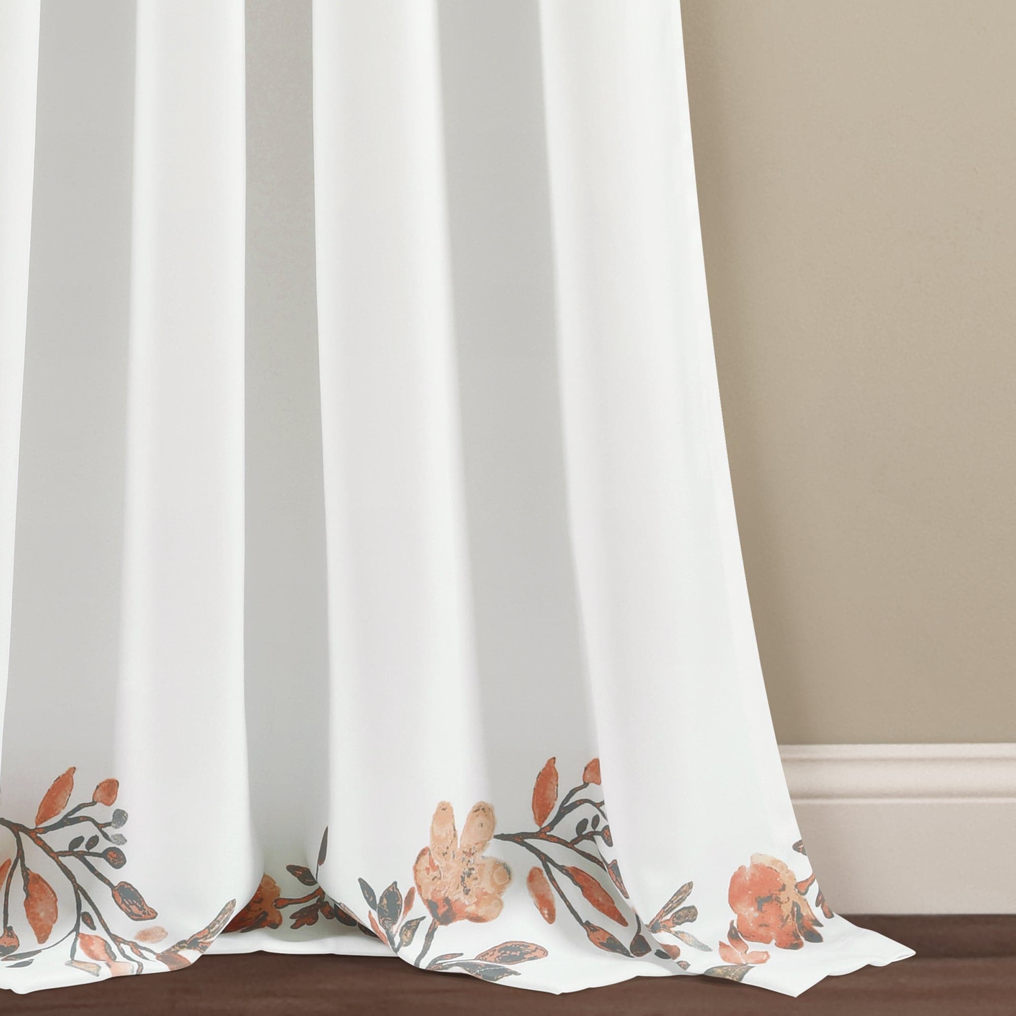 Tanisha Light Filtering Window Curtain Panel Set - Soft Sheer Drapes for Living Room & Bedroom - Blackout Privacy & UV Protection - 84 Inch Length (2 Panels)