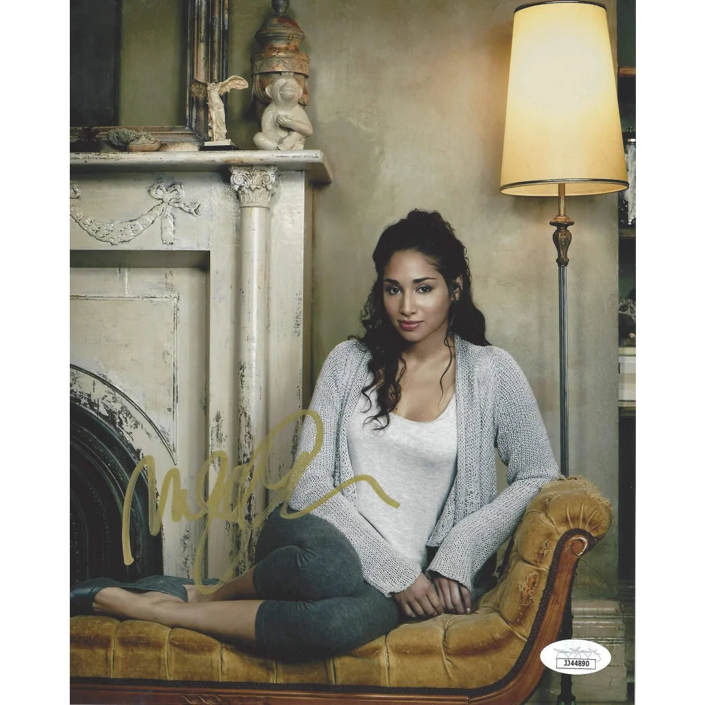 Meaghan Rath Autographed 8x10 Photo - Hand Signed with JSA COA - Being Human TV Show Memorabilia - Perfect for Fans, Collectors, and Home Theater Decor