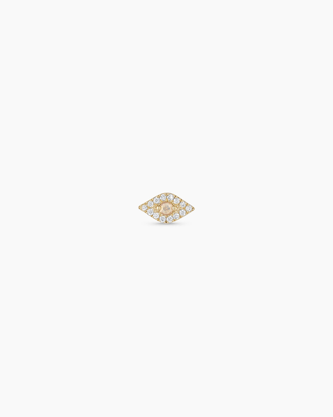 Evil Eye Stud Earrings for Women - 925 Sterling Silver Diamond Evil Eye Studs - Perfect for Protection, Fashion & Everyday Wear