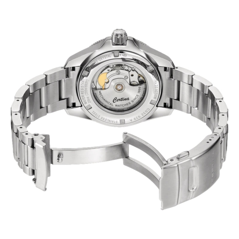 Tissot Men's DS Action GMT Powermatic 80 Automatic Watch - 41mm Blue Dial with Stainless Steel Bracelet - Swiss Made Luxury Timepiece for Travel, Business & Everyday Wear