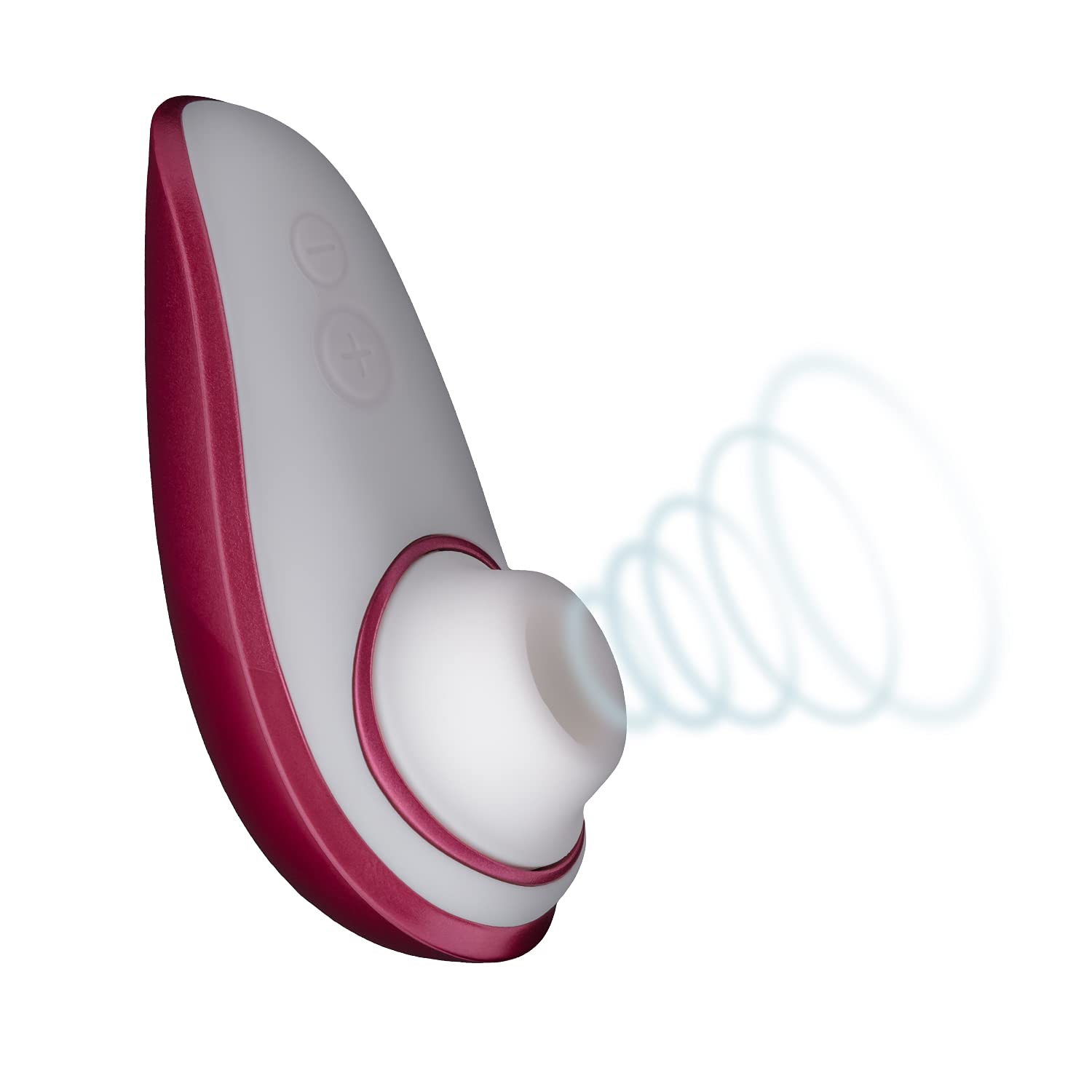 Womanizer Liberty 1 Clitoral Stimulator - 6 Speed Suction Vibrator for Women & Couples | Rechargeable Adult Sex Toy | G-Spot & Clit Stimulation | Perfect for Solo Play & Partnered Intimacy | Red