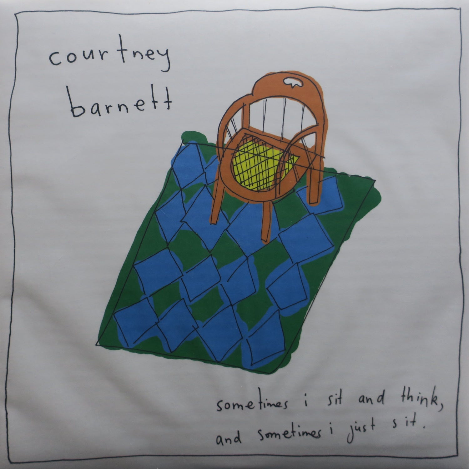 Courtney Barnett 'Sometimes I Sit And Think' Expanded Edition Vinyl 2LP Record - Limited Edition Alternative Rock Music for Home Listening & Record Collection