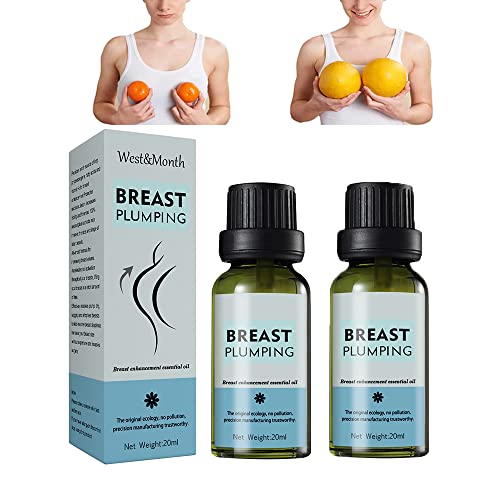 Korean Bust Plumping Oil - Natural Breast Enlargement Serum for Lifting & Anti-Sagging (2pcs) - Postpartum & Night Care