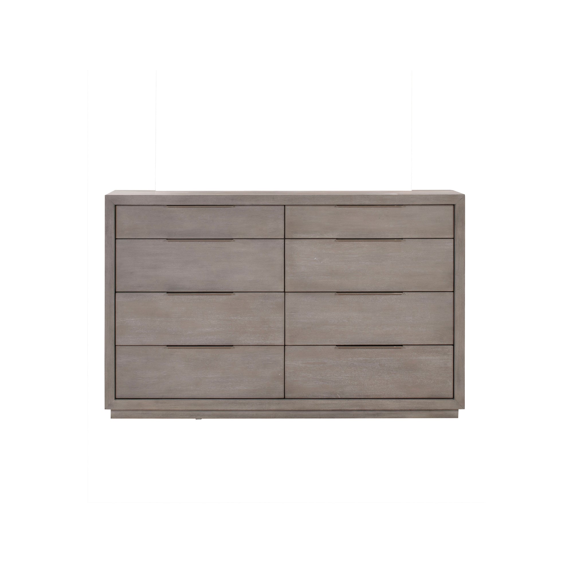 Oxford Dark Basalt 8-Drawer Dresser - Solid Wood Bedroom Storage Furniture for Clothes & Accessories | Perfect for Master Bedroom, Guest Room & Dorm Organization