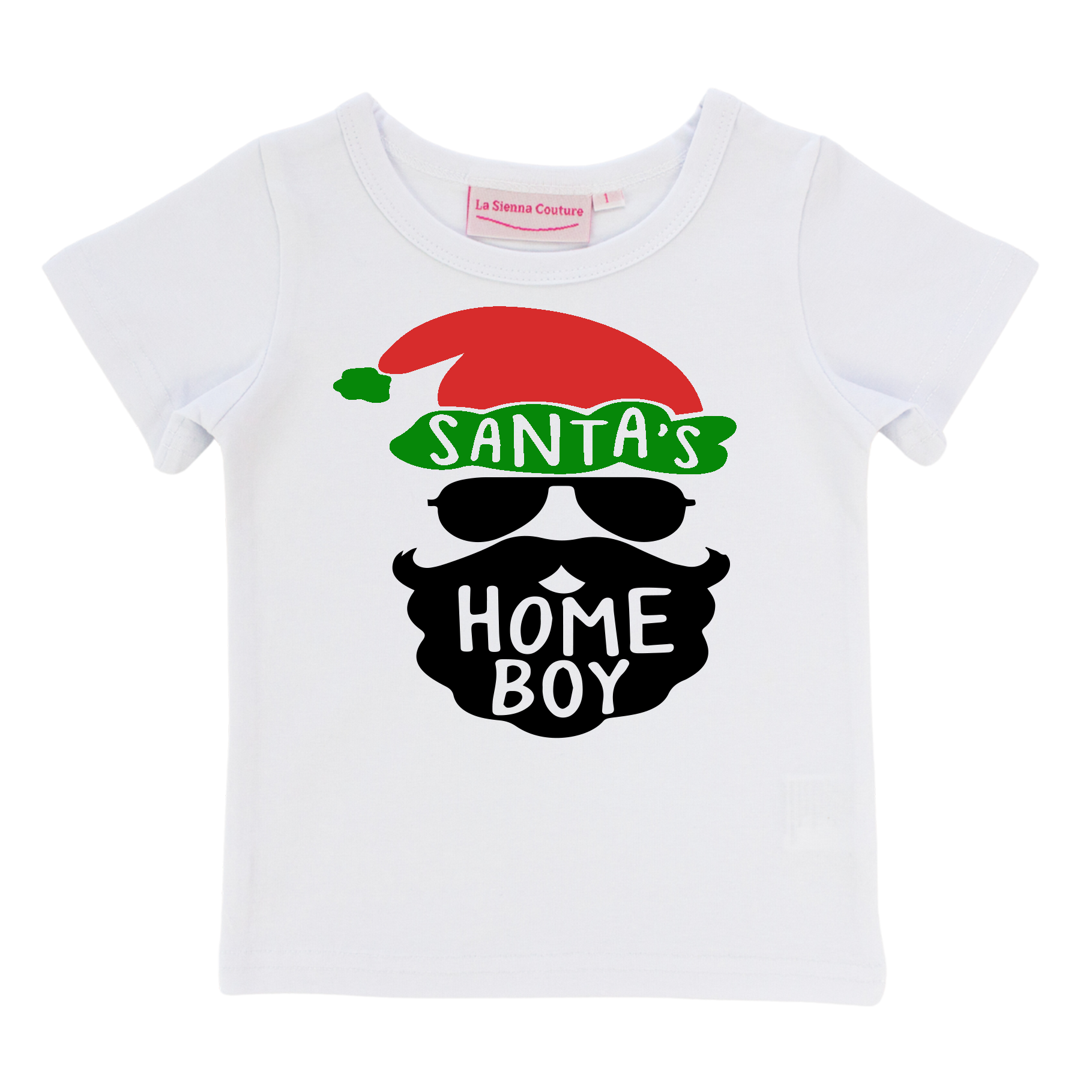 Santa's Home Boy Unisex Custom Christmas Sweater - Perfect for Holiday Parties, Family Gatherings & Festive Photos