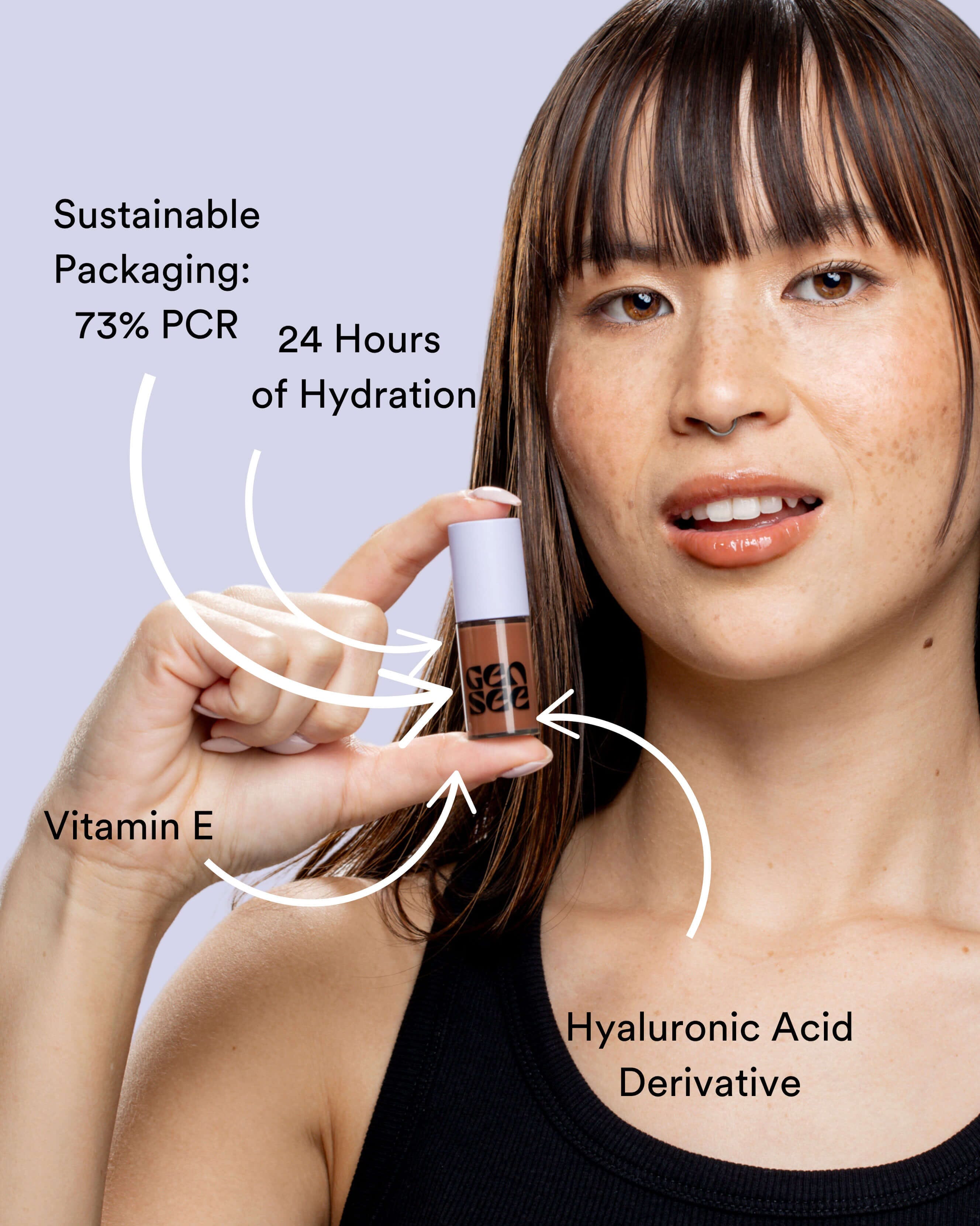 Seriously Jelly 24-Hour Hydrating Lip Color - Long Lasting Moisturizing Lipstick for Dry Lips, Perfect for Daily Wear & Night Out