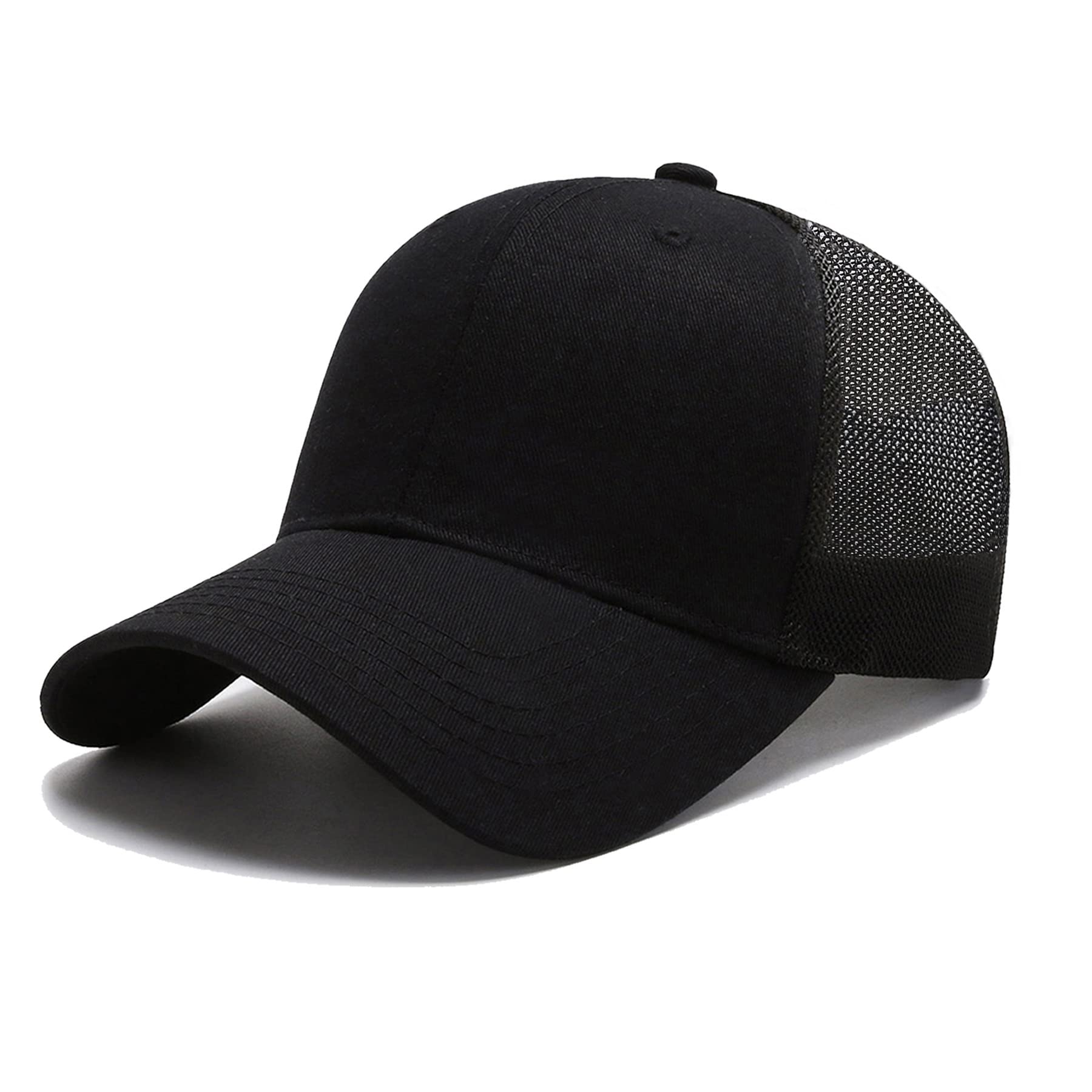 NPQQUAN Stiff Structured Front Panels Baseball Cap - Adjustable Golf & Trucker Hat for Men & Women - Perfect for Outdoor Sports, Casual Wear & Sun Protection