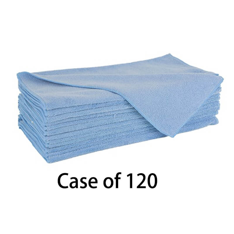 Premium Microfiber Towels 120 Pack - 16x24 Inch, 380GSM - Ultra Soft, Absorbent & Quick Drying - Perfect for Car Detailing, Gym, Spa & Household Cleaning